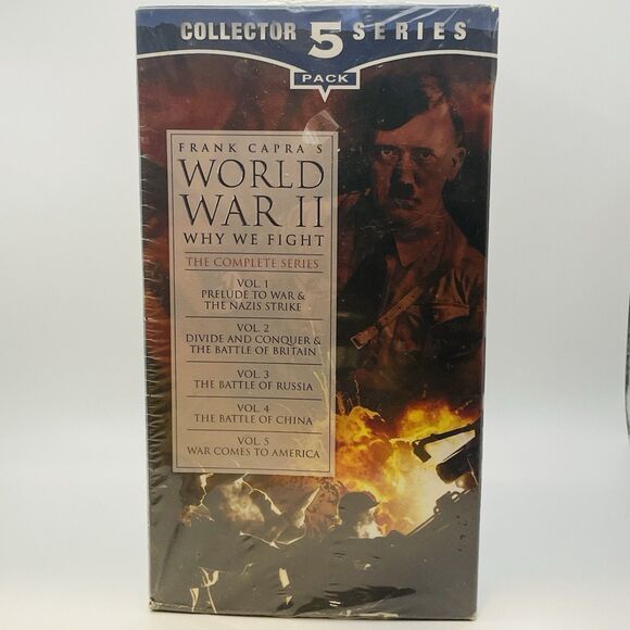 Why We Fight - Series Set (VHS, 1998, 5-Tape Set) Please See Pictures - Picture 2 of 6